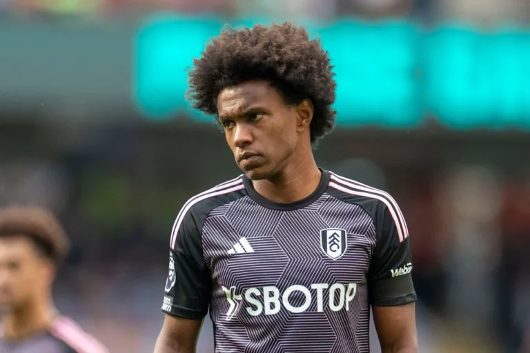 Willian sous le maillot de Fulham @Alamy