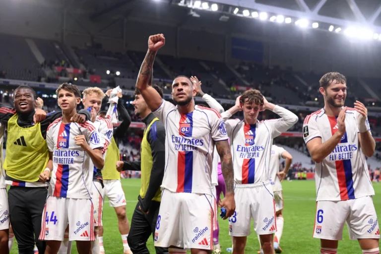 équipe de l'OL ©Alamy