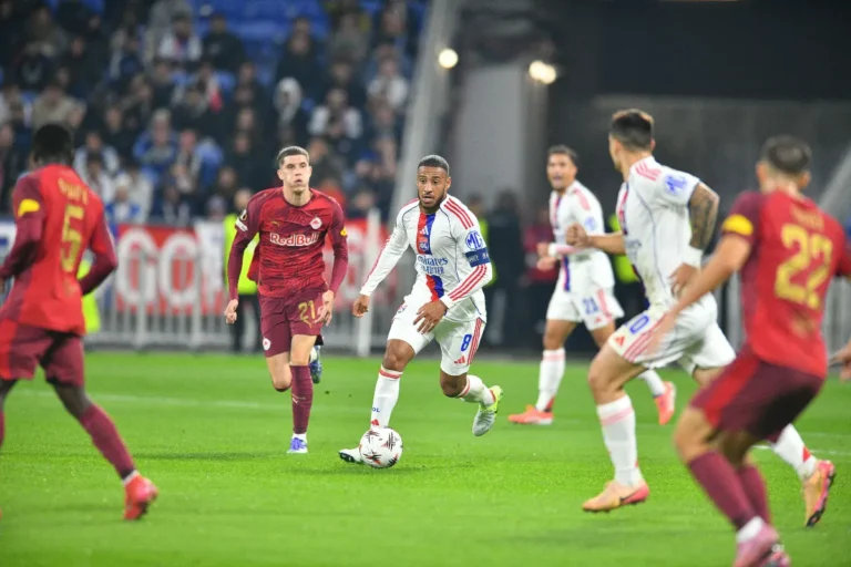 Corentin Tolisso sous le maillot de l'OL @Alamy