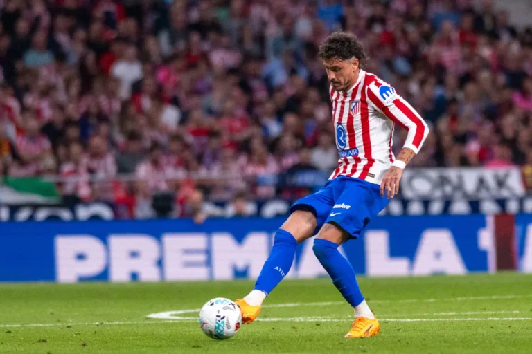 José María Giménez sous le maillot de l'Atlético @Alamy