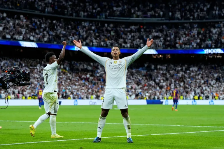 Jude Bellingham buteur contre le Real Madrid ©Alamy