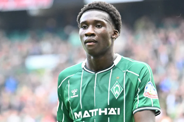Karim Coulibaly sous le maillot du Werder Brême @Alamy