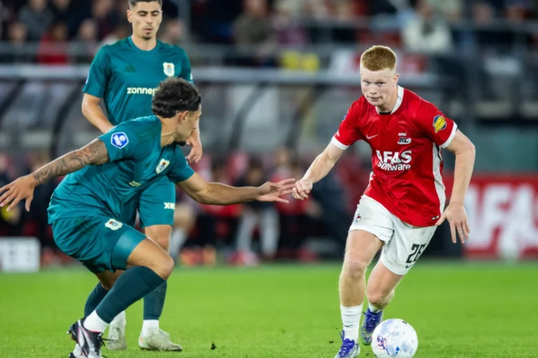 Kees Smit avec l'AZ Alkmaar @Alamy