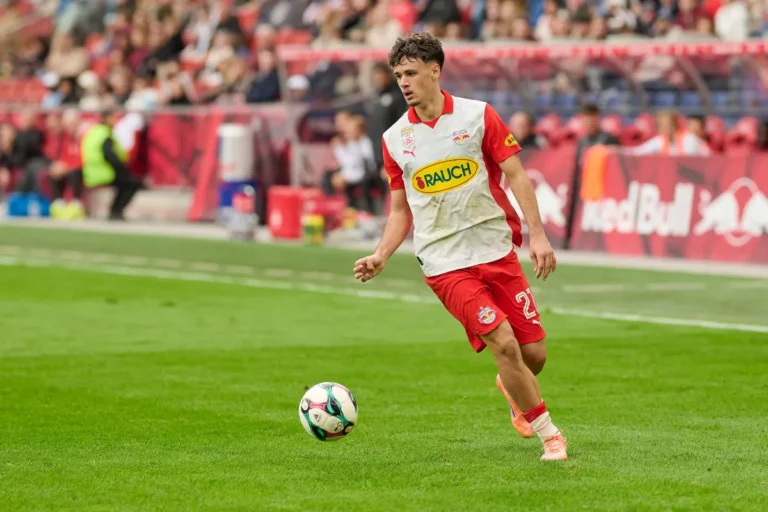 Kerim Alajbegovic avec le RB Salzbourg @Alamy