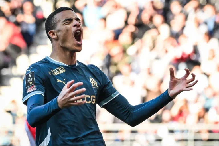 Mason Greenwood sous les couleurs de l'OM ©Alamy