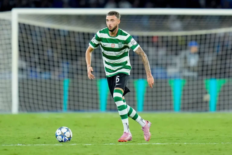 Zeno Debast avec le Sporting CP @Alamy