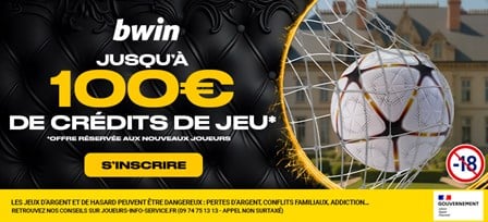 bonus bienvenue bwin
