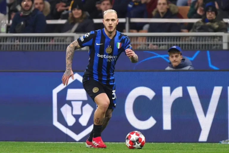 Federico Dimarco sous le maillot de l'Inter Milan @Alamy