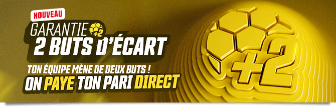 winamax garantie 2 buts ecart