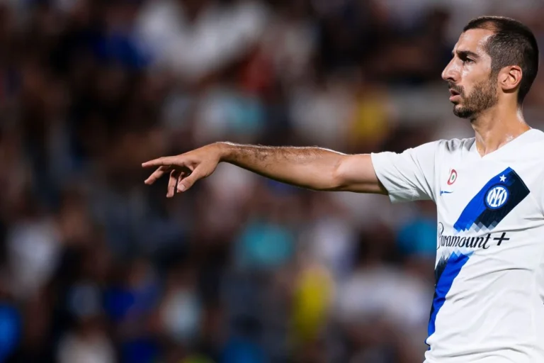 Mkhitaryan sous le maillot de l'Inter Milan @Alamy