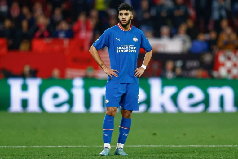 Saibari sous le maillot du PSV Eindhoven @Alamy