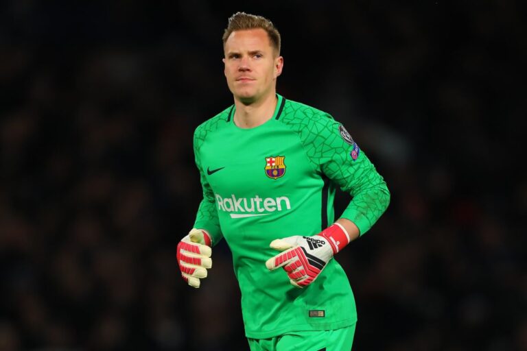 Marc-André ter Stegen sous le maillot du FC Barcelone @Alamy