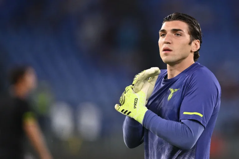 Christos Mandas avec la Lazio Rome @Alamy