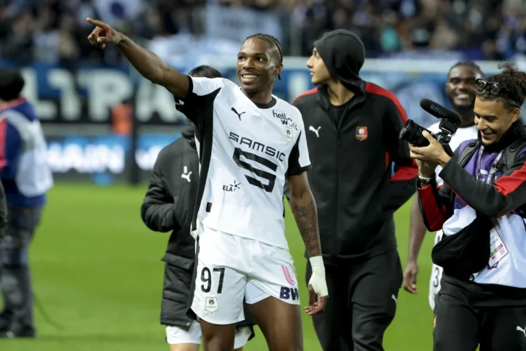 Jérémy Jacquet avec le Stade Rennais @Alamy