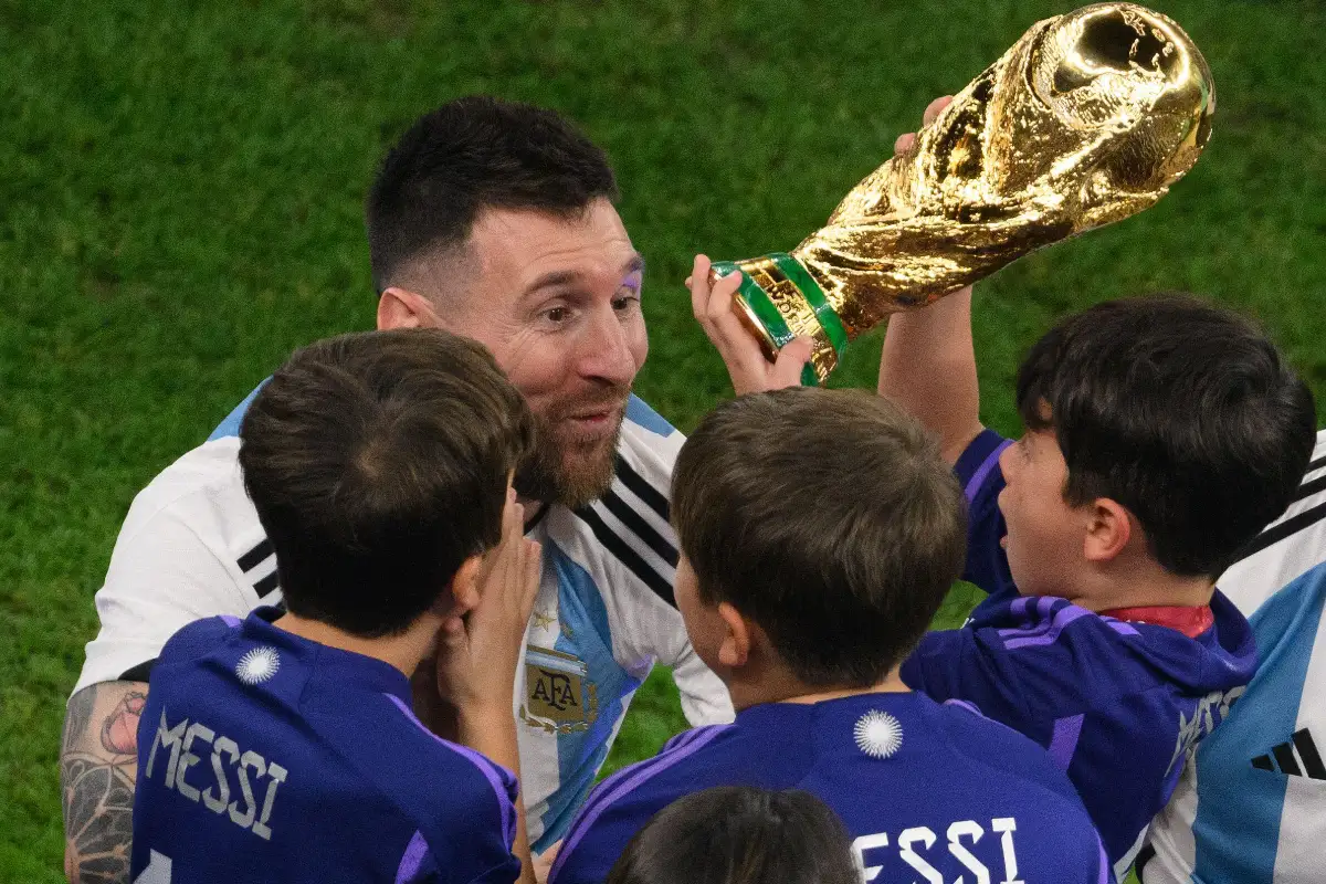 Messi compare la Coupe du monde à ses enfants