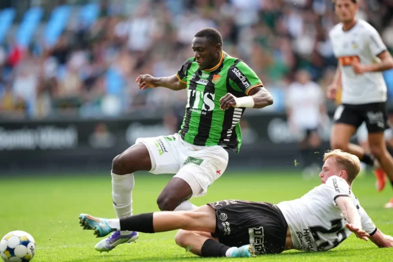 Ibrahim Diabaté sous le maillot de GAIS @Alamy