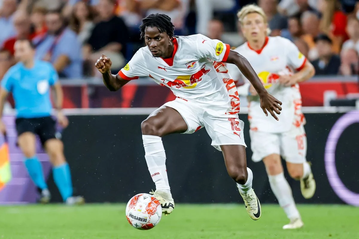 Mamady Diambou sous le maillot de Salzburg @Alamy