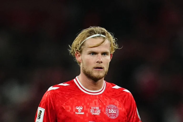 Hjulmand avec le maillot danois @Alamy