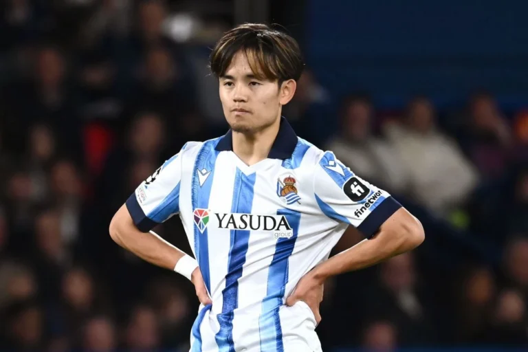 Takefusa Kubo sous le maillot de la Sociedad @Alamy