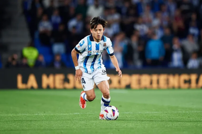 Takefusa Kubo sous le maillot de la Sociedad @Alamy