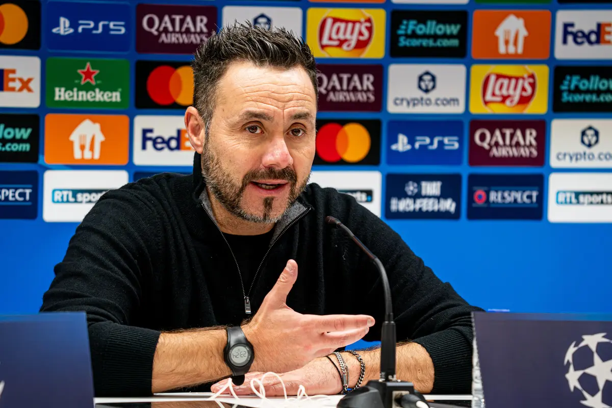 CDF : Roberto De Zerbi annonce une heureuse nouvelle