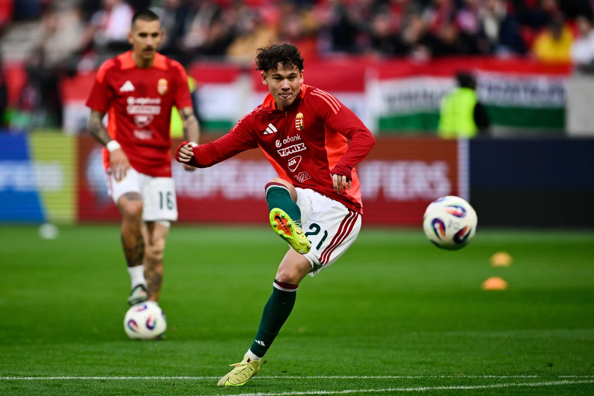 Alex Toth avec la Hongrie @Alamy