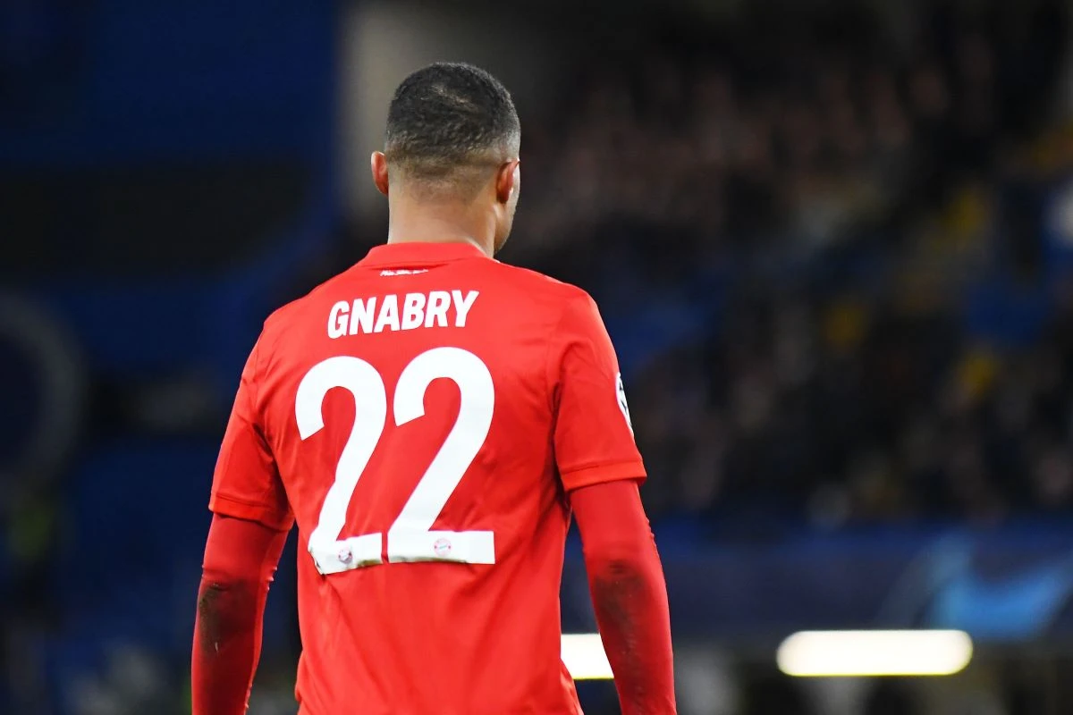 Serge Gnabry sous le maillot du Bayern Munich @Alamy