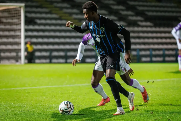 Jesse Bisiwu avec le Club Bruges