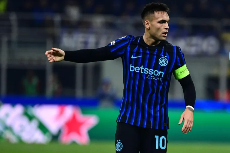 Lautaro Martínez sous le maillot de l'Inter Milan