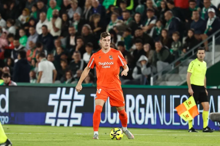 Luka Sucic avec la Real Sociedad