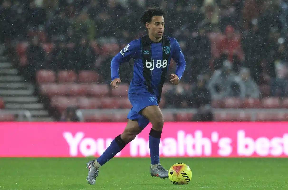 Tyler Adams avec Bournemouth