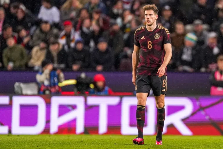 Leon Goretzka sous le maillot de l'Allemagne @Alamy