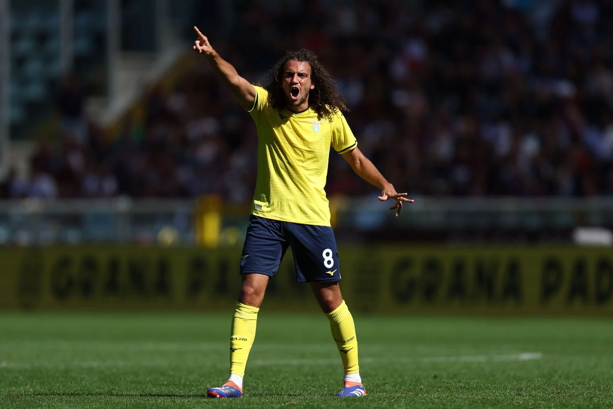 Matteo Guendouzi sous le maillot de la Lazio @Alamy