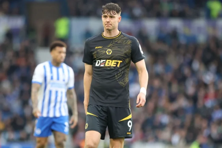 Larsen sous le maillot de Wolverhampton @Alamy