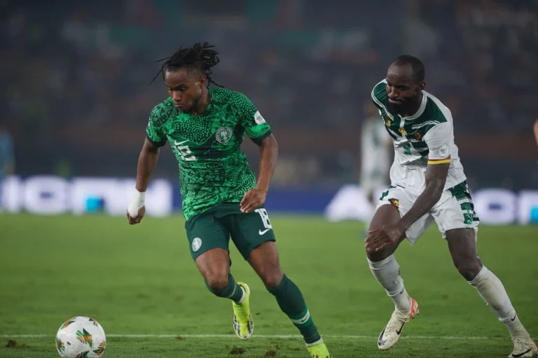 Ademola Lookman sous le maillot du Nigéria @Alamy