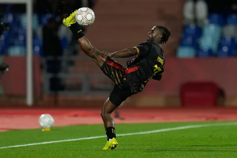 Darlin Yongwa sous le maillot du Cameroun