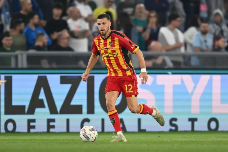 Frédéric Guilbert sous le maillot de Lecce