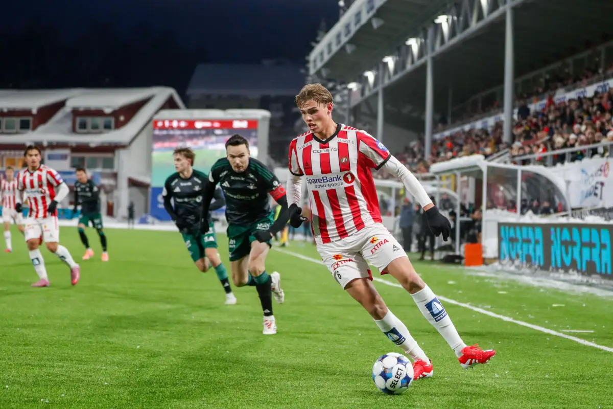 Jens Hjertø-Dahl sous le maillot de Tromso