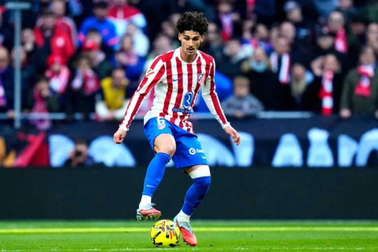 Johnny Cardoso avec l'Atlético Madrid
