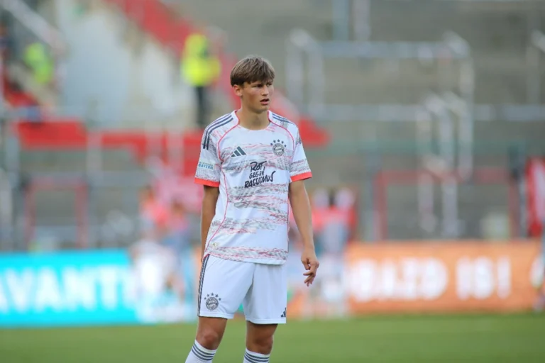 Magnus Dalpiaz avec le Bayern Munich