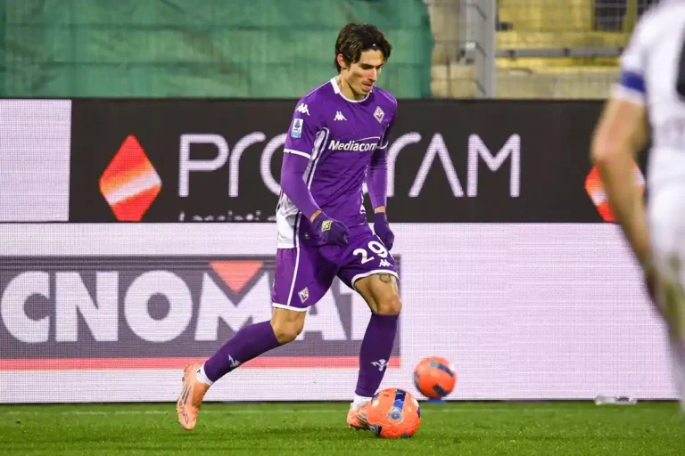 Niccolò Fortini avec la Fiorentina