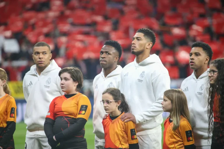 Vinicius et Mbappé avec le Real Madrid