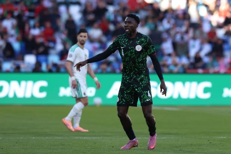 Wilfred Ndidi avec le Nigéria