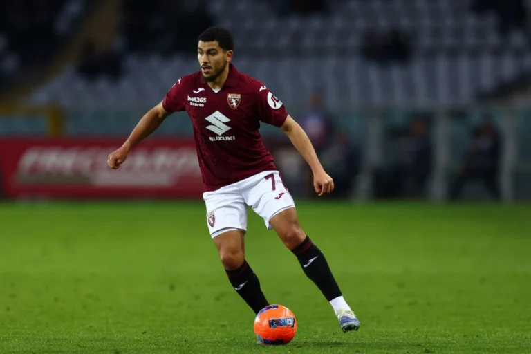 Zakaria Aboukhlal sous le maillot du Torino @Alamy