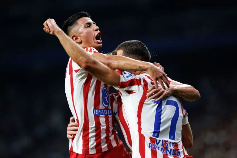 Thiago Almada sous le maillot de l'Atlético Madrid @Alamy