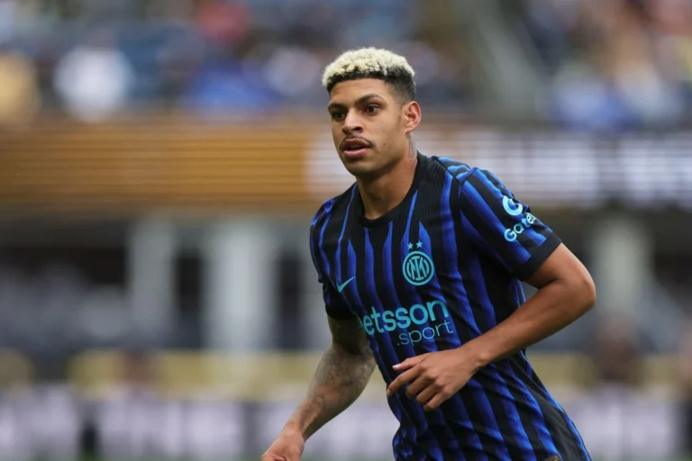 Luis Henrique sous le maillot de l'Inter Milan @Alamy