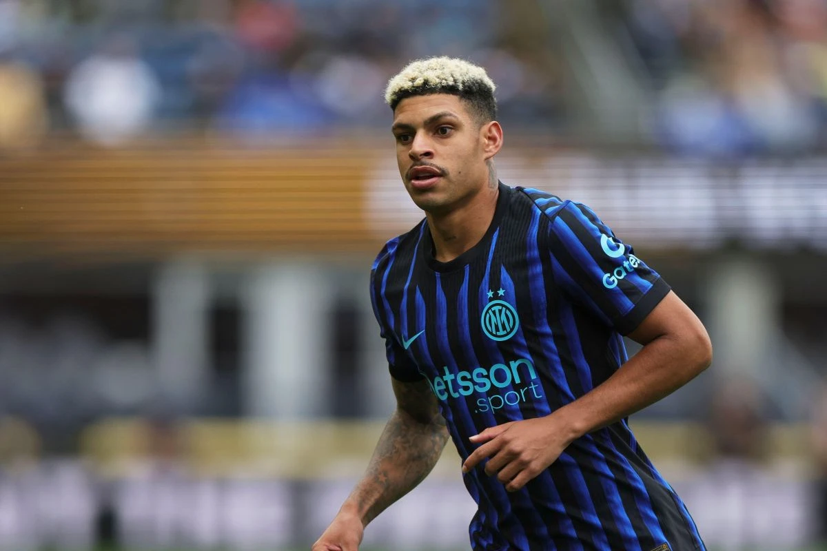 Luis Henrique sous le maillot de l'Inter Milan @Alamy