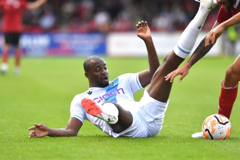 Jean-Philippe Mateta sous le maillot de Crystal Palace @Alamy