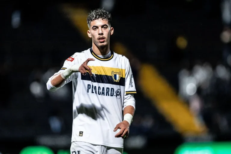 Yassir Zabiri sous le maillot de Famalico @Alamy