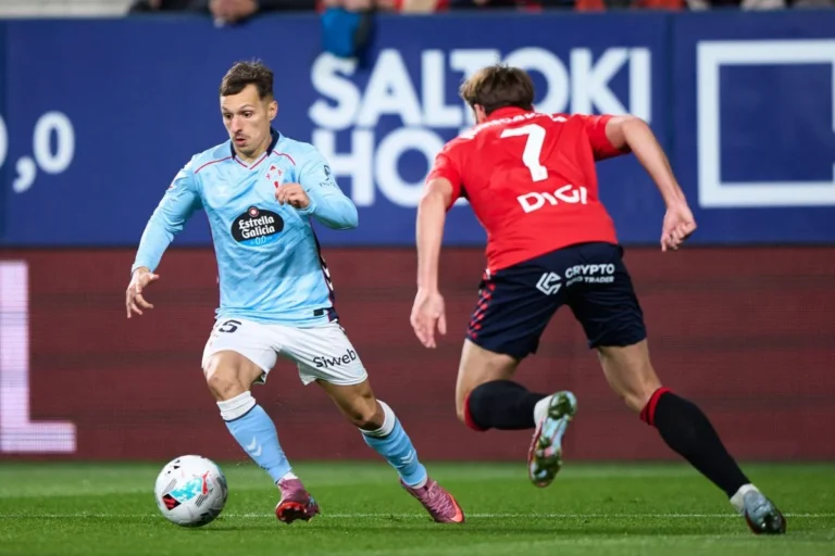 Bryan Zaragoza sous le maillot du Celta Vigo @Alamy